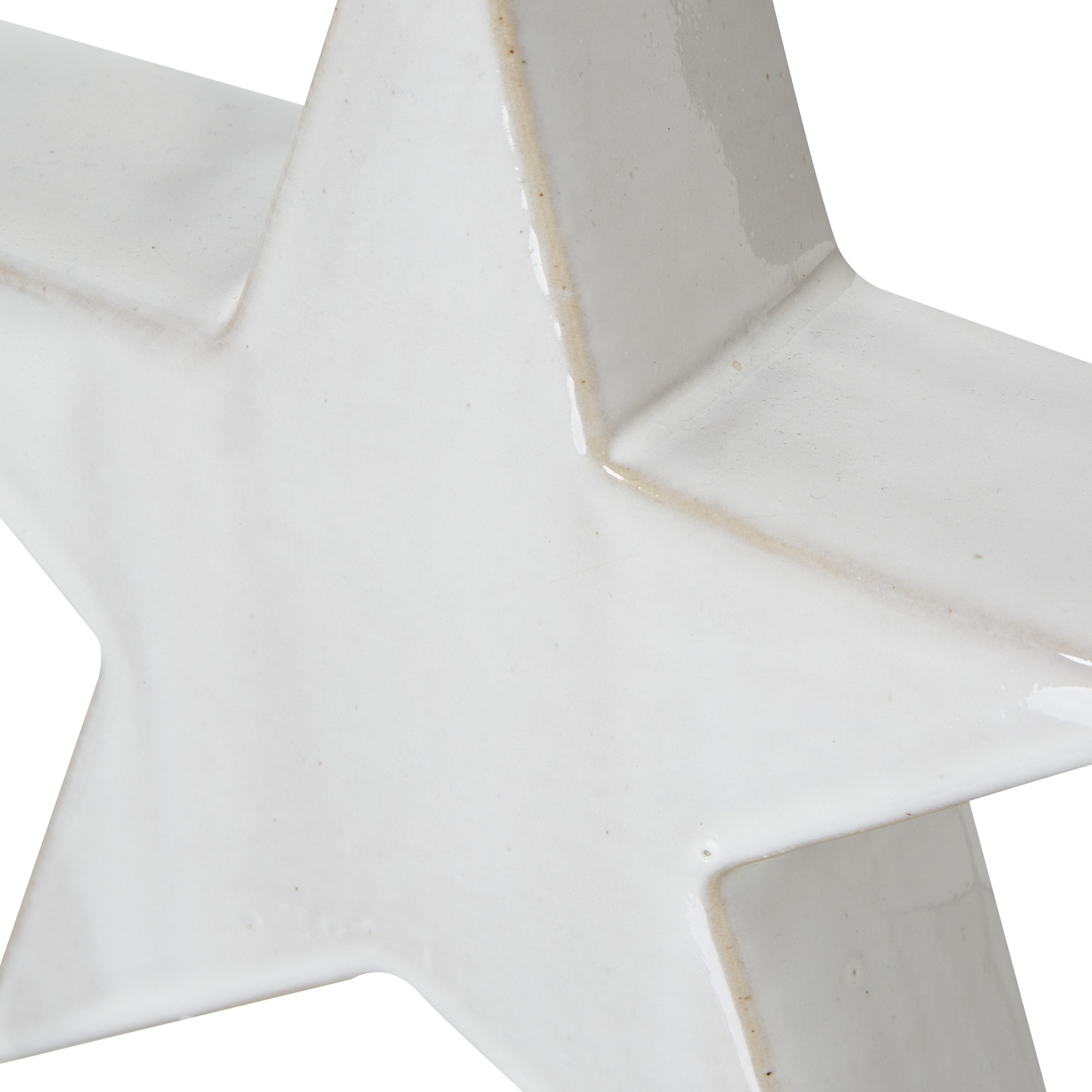 Large Ceramic Standing Star Decoration - Image 3