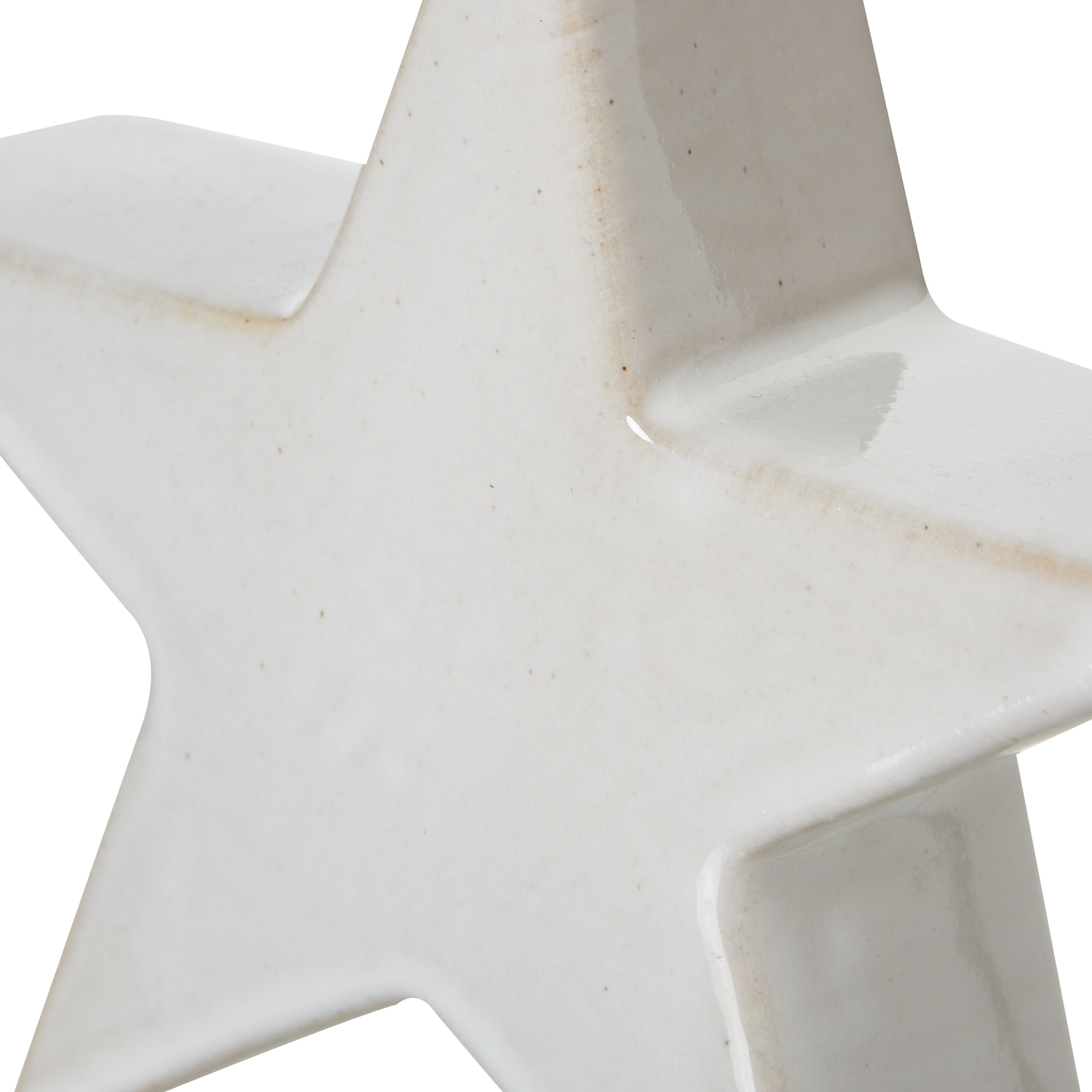 Small Ceramic Standing Star Decoration - Image 3