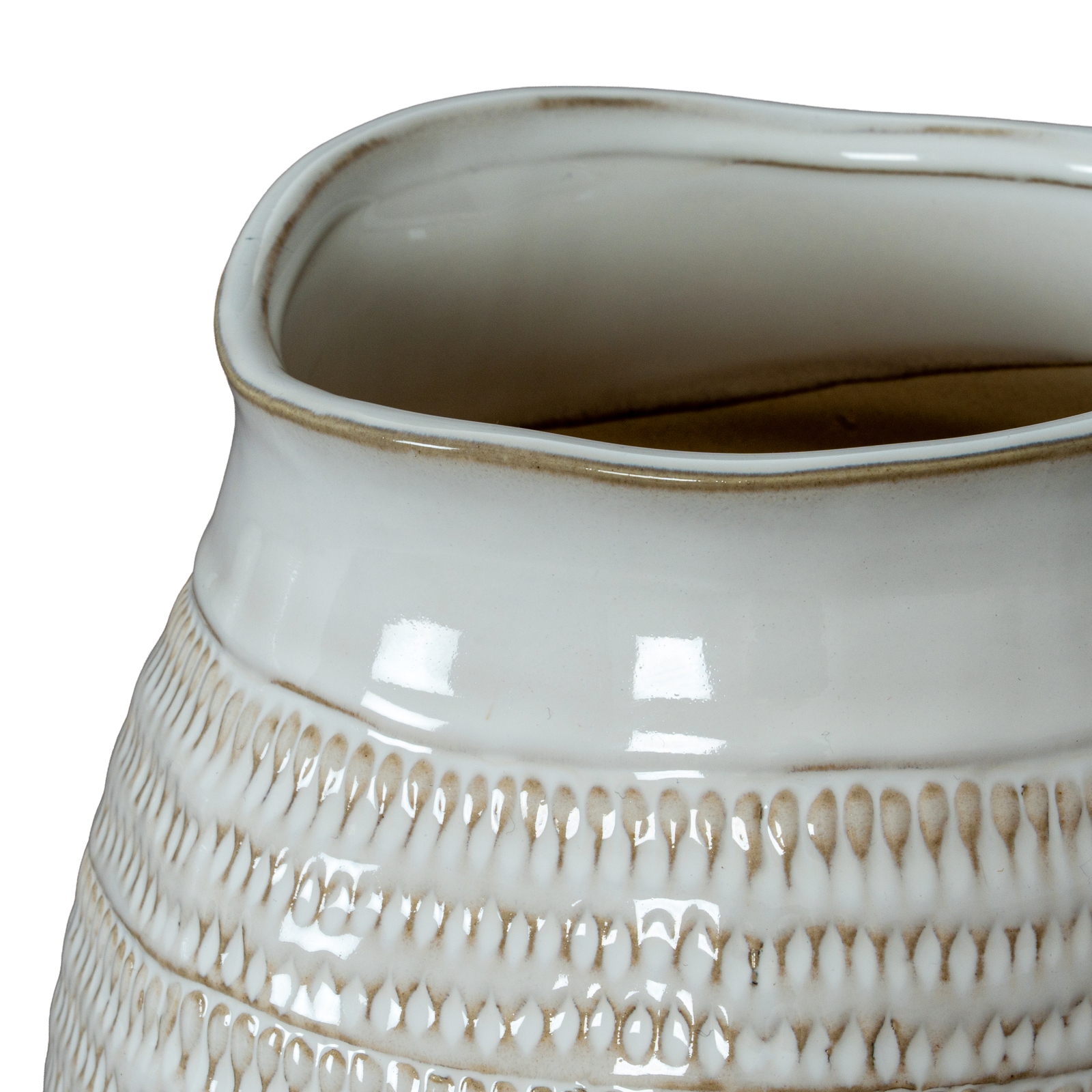 Tava Wide Hewn Vase - Image 2