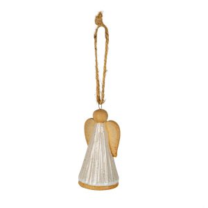 Flurry Angel Ceramic Tree Ornament